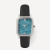 Harbor leather watch (하버 레더 워치) Blue Silver Black